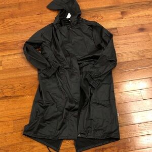 Rains Black Trench Coat